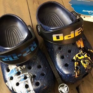 Toddler size 8/9 Star Wars crocs!